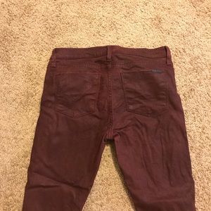 Hudson Coated skinny jean